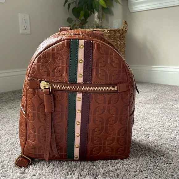 fossil mini backpack purse Blaire Leather 1 slide pocket Fossil | Bags | Beautiful